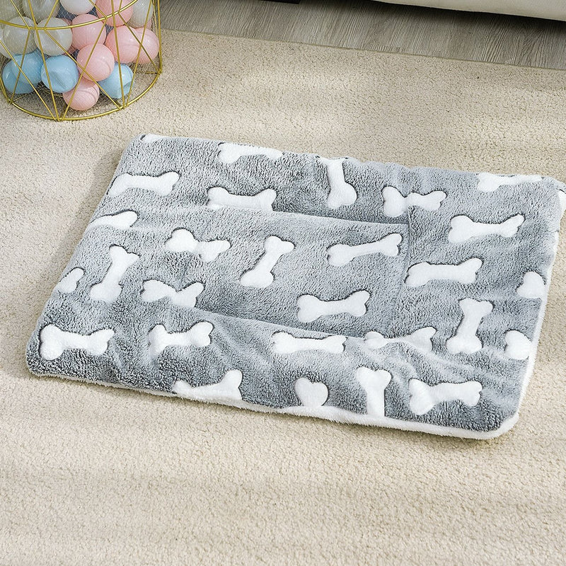 Double-Sided Pet Bed Mat |Thickened Cat & Dog Sleeping Pad |Reversible Pet Blanket Mat |Cozy Pet Sleeping Pad |Warm Kennel Blanket |Plush Pet Bed Pad |Soft Fleece Pet Sleeping Mat |Heated Pet Blanket Mat |Dual-Sided Dog and Cat Bed Mat |Thermal Pet Bed Cover