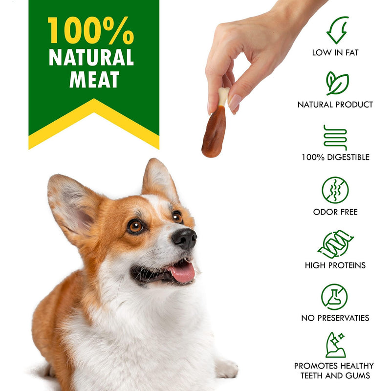 Chicken-Wrapped Calcium Bones |Rawhide-Free Chicken Chews |Calcium Boost Dog Treats |Chicken & Calcium Dog Chews |Healthy Bone Chew Treats |Grain-Free Chicken Chews |Organic Chicken Bone Treats |Training Chew Bones |Protein-Packed Dog Chews |NutriChew Chicken Bones