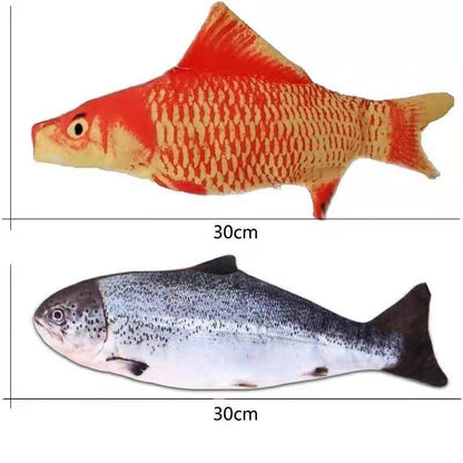 Cat Toy Flopping Fish