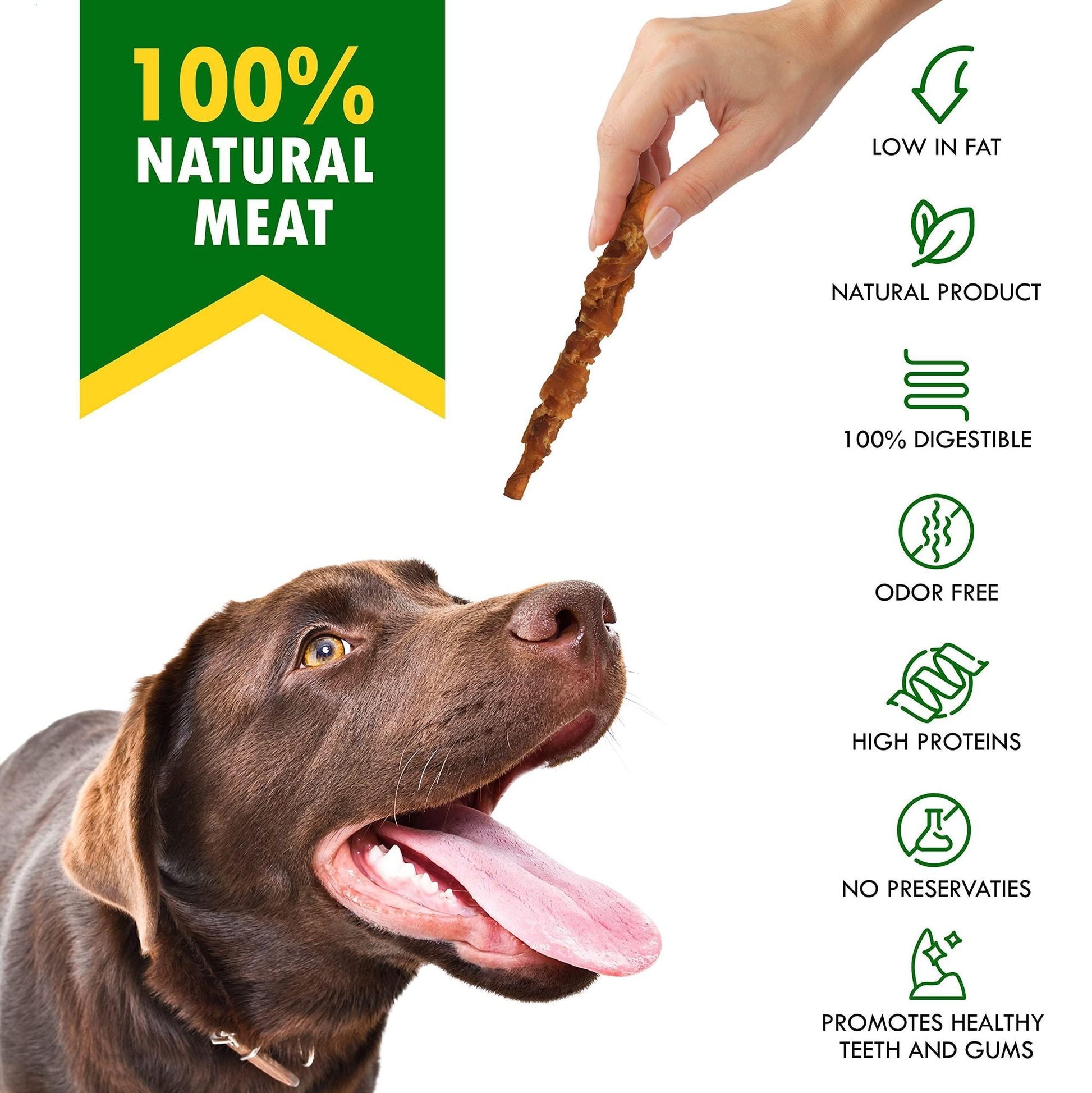 Dog Smoked Rawhide Sticks