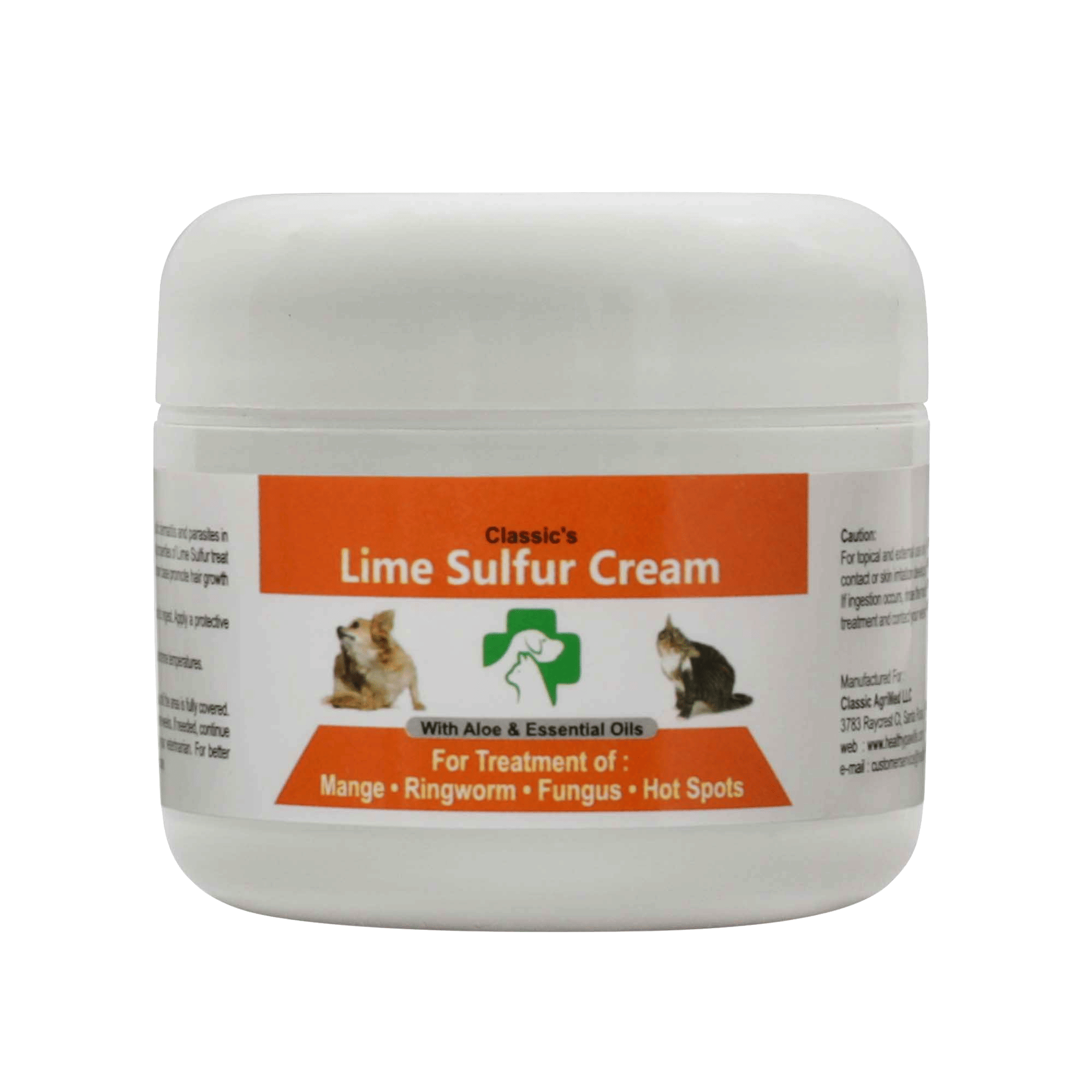 Lime Sulfur Pet Skin Cream