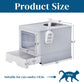 Large Enclosed Cat Litter Box