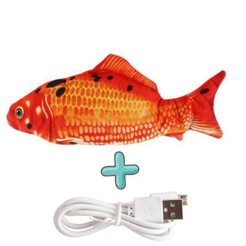 Cat Toy Flopping Fish