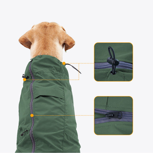Dog Clothing With Traction Hole