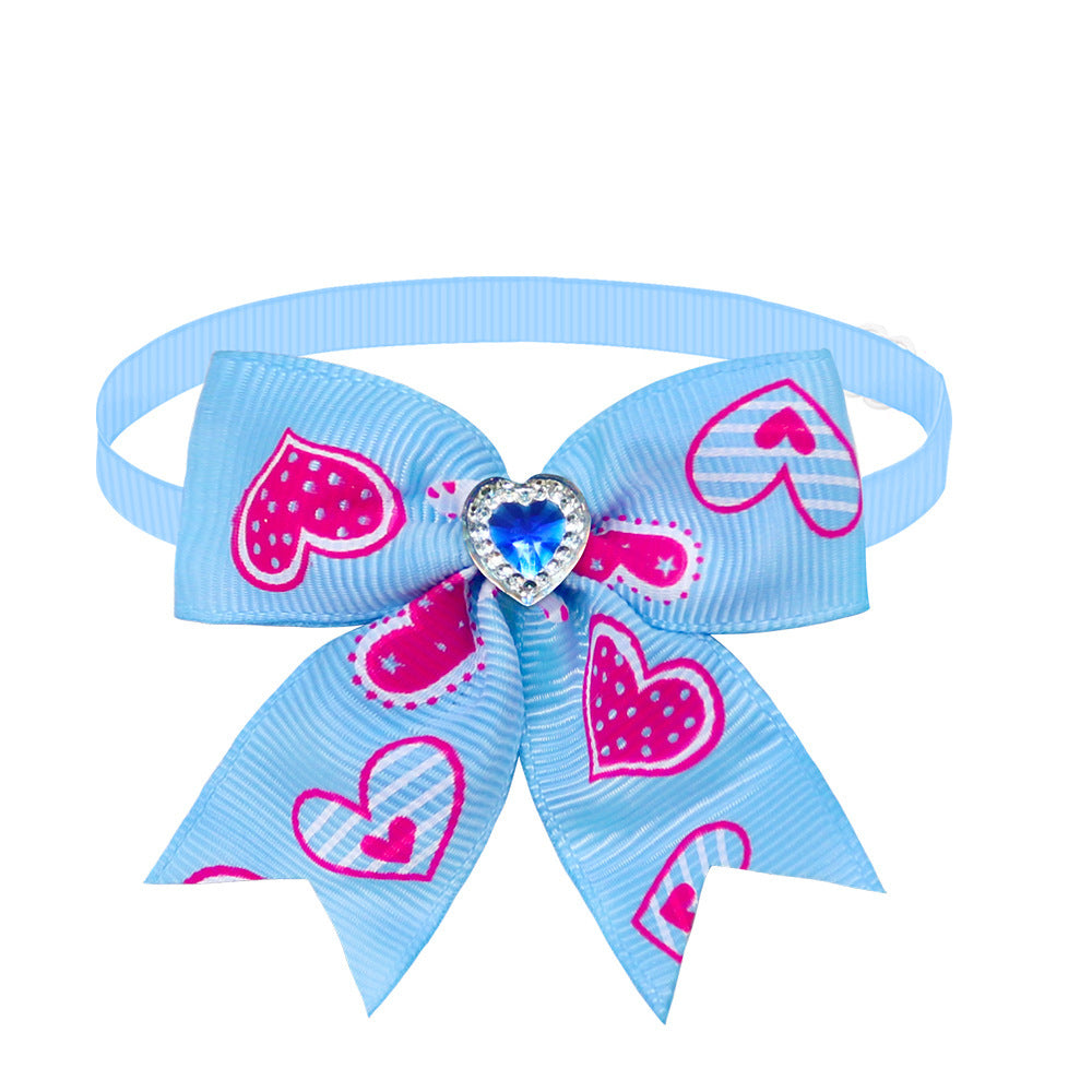 Pet Love Diamond Bow Tie
